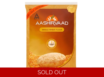 Aashirvaad Whole Wheat Atta 5kg